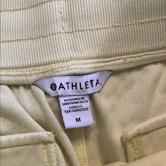 Athleta Yellow High Waisted Farallon Midi Short - Picture 15 of 16